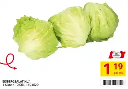 Transgourmet Eisbergsalat kl.1 Angebot