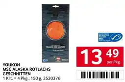 Transgourmet Youkon msc alaska rotlachs geschnitten Angebot