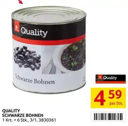 Transgourmet Quality schwarze bohnen Angebot