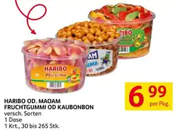 Transgourmet Haribo od. maoam fruchtgummi od kaubonbon Angebot