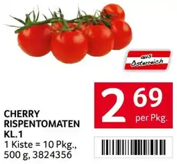 Transgourmet Cherry rispentomaten kl.1 Angebot