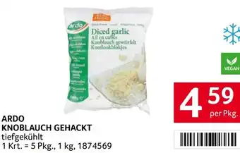 Ardo knoblauch gehackt