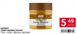 Transgourmet Kotányi curry madras pikant Angebot