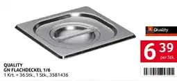 Transgourmet Quality gn flachdeckel 1/6 Angebot