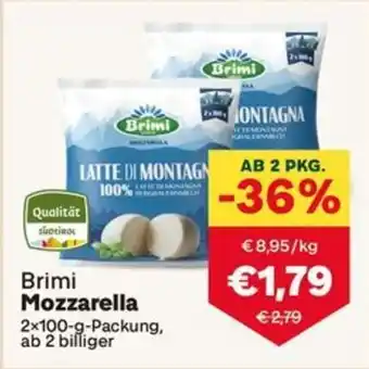 MPreis Brimi Mozzarella Angebot