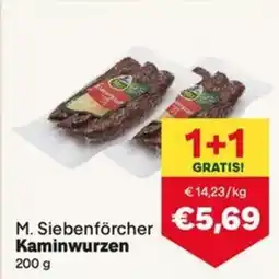 MPreis M. Siebenförcher Kaminwurzen Angebot