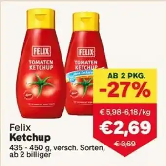 MPreis Felix Ketchup Angebot