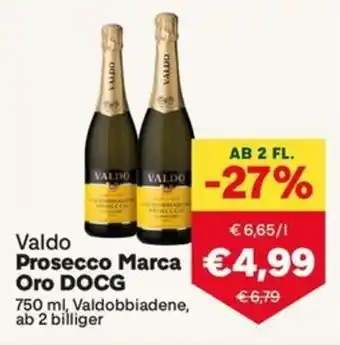 MPreis Valdo Prosecco Marca Oro DOCG Angebot