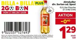 Billa Almdudler od. Spezi Angebot