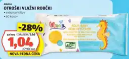 Hofer Otroški vlažni robčki Angebot