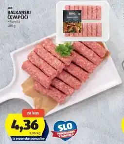 Hofer Balkanski čevapčiči Angebot