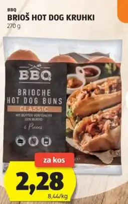 Hofer Brioš hot dog kruhki Angebot