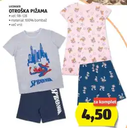 Hofer LICENSED Otroška pižama Angebot