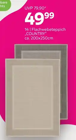 Mömax Boxxx Flachwebeteppich Country Angebot