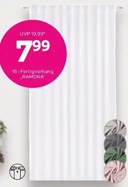 Mömax Modern Living Fertigvorhang Ramona Angebot
