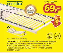Möbelix primatex Lattenrost Angebot