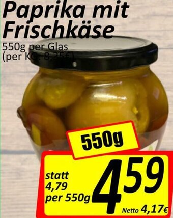 Wurstico Paprika Mit Frischkäse 550g Angebot