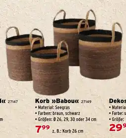 Salzburger Lagerhaus Korb Babou Angebot