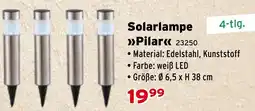 Salzburger Lagerhaus Solarlampe Pilar Angebot