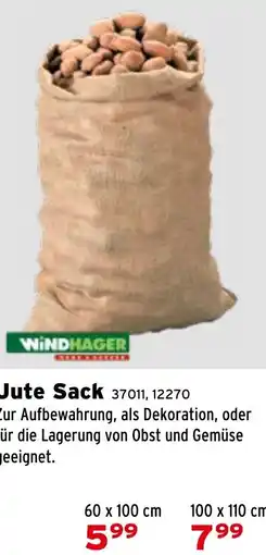 Salzburger Lagerhaus Jute Sack Angebot