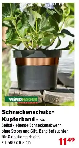 Salzburger Lagerhaus Schneckenschutz- Kupferband Angebot