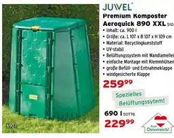 Salzburger Lagerhaus Premium Komposter Aeroquick 890 XXL Angebot