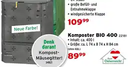 Salzburger Lagerhaus Komposter BIO 400 Angebot