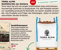 Salzburger Lagerhaus TERRA ALPIN Qualitätserden aus Salzburg Angebot