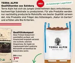 Salzburger Lagerhaus TERRA ALPIN Qualitätserden aus Salzburg Angebot