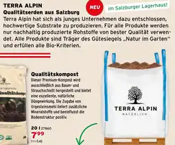 Salzburger Lagerhaus TERRA ALPIN Qualitätserden aus Salzburg Angebot
