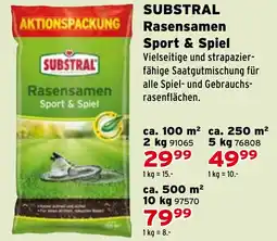 Salzburger Lagerhaus Substral rasensamen sport & spiel Angebot