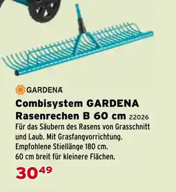 Salzburger Lagerhaus GARDENA Combisystem GARDENA Rasenrechen B 60 cm Angebot