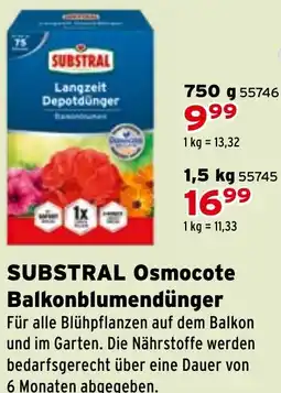 Salzburger Lagerhaus Substral osmocote balkonblumendünger Angebot