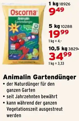 Salzburger Lagerhaus Animalin Gartendünger Angebot