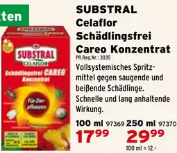 Salzburger Lagerhaus SUBSTRAL Celaflor Schädlingsfrei Careo Konzentrat Angebot