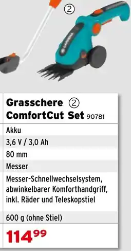 Salzburger Lagerhaus Grasschere ② ComfortCut Set Angebot