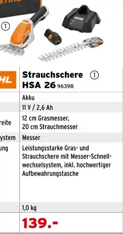 Salzburger Lagerhaus Strauchschere HSA 26 Angebot
