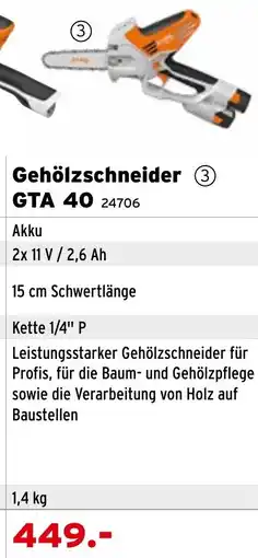 Salzburger Lagerhaus Gehölzschneider GTA 40 Angebot