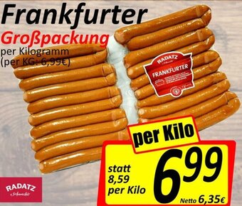 Wurstico Frankfurter Angebot