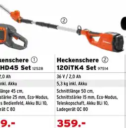 Salzburger Lagerhaus Heckenschere 120iTK4 Set Angebot
