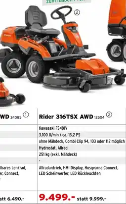 Salzburger Lagerhaus Rider 316TSX AWD Angebot