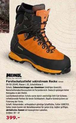 Salzburger Lagerhaus MEINDL Forstschutzstiefel Airstream Rock Angebot