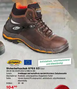 Salzburger Lagerhaus Sicherheitsschuh G703 S3 Angebot