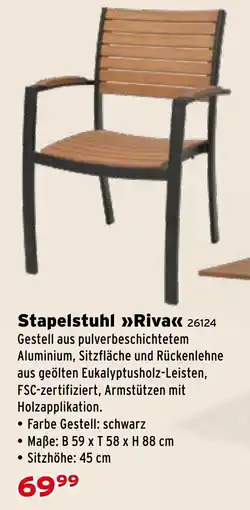 Salzburger Lagerhaus Stapelstuhl Riva Angebot