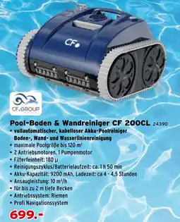 Salzburger Lagerhaus Pool-boden & wandreiniger cf 200cl Angebot