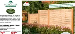 Salzburger Lagerhaus Dichtelement Rimini Lärche Angebot
