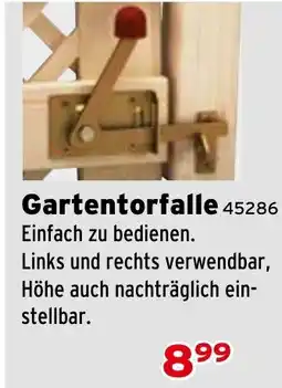 Salzburger Lagerhaus Gartentorfalle Angebot