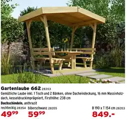 Salzburger Lagerhaus Gartenlaube 662 Angebot