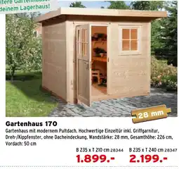 Salzburger Lagerhaus Gartenhaus 170 Angebot