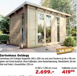 Salzburger Lagerhaus Gartenhaus Goldegg Angebot